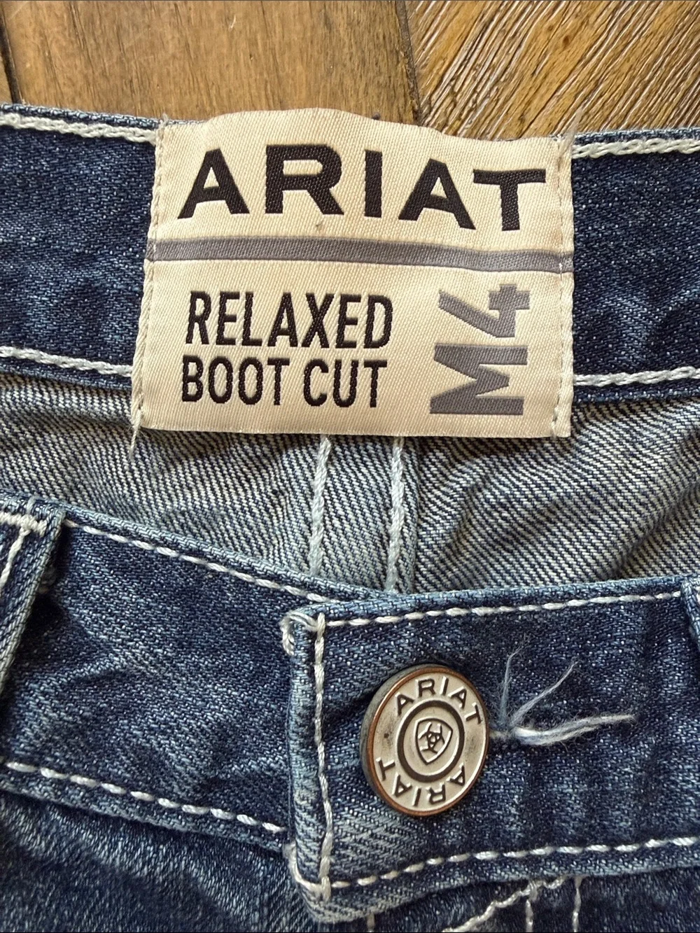 ARIAT MEN'S M4 COLTRANE DURANGO RELAXED BOOT CUT JEANS 34/30 WESTERN COUNTRY